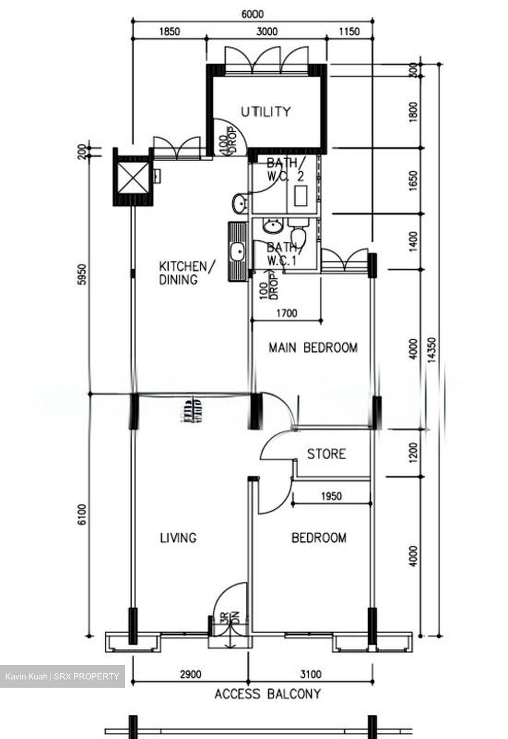 Blk 346 Teck Ghee Evergreen (Ang Mo Kio), HDB 3 Rooms #626950001